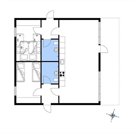 Feriehus M26-vaeggerlose-botolundvej-106 Bøtø By